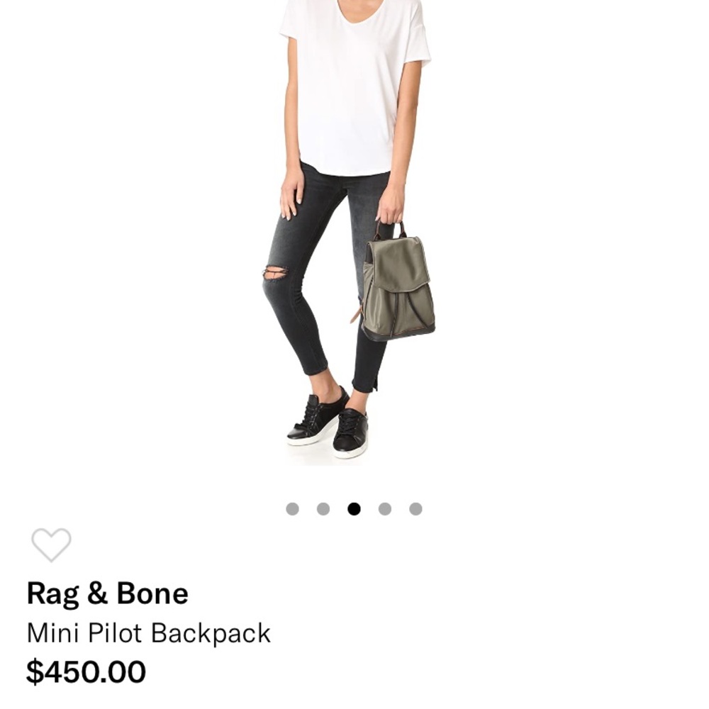 Rag & Bone Mini Pilot Backpack - Picture 5 of 9